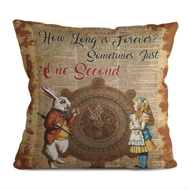 Alice in wonderland pillow cases best sale