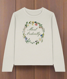 Mr Darcy Most Ardently Floral Long Sleeve T-Shirt