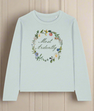 Mr Darcy Most Ardently Floral Long Sleeve T-Shirt