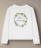 Mr Darcy Most Ardently Floral Long Sleeve T-Shirt