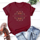 Pride & Prejudice Barely Tolerable T-Shirt