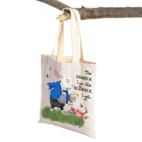 Alice in Wonderland Picture Tote Bag