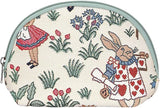Alice in Wonderland Tapestry Make-up Bag