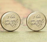 Pride and Prejudice Quote Earrings -  thejaneaustenshop.co.uk