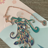 Pride & Prejudice Peacock Bookmark