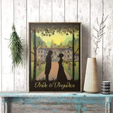 Pride and Prejudice Canvas Picture -  thejaneaustenshop.co.uk