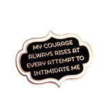 Lizzie Bennet Feminist Enamel Pin Brooch -  thejaneaustenshop.co.uk