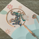 Pride & Prejudice Peacock Bookmark