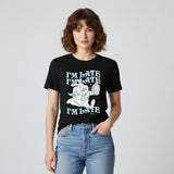 I'm Late White Rabbit Classic T-Shirt