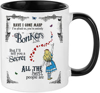Alice in Wonderland Bonkers Mug