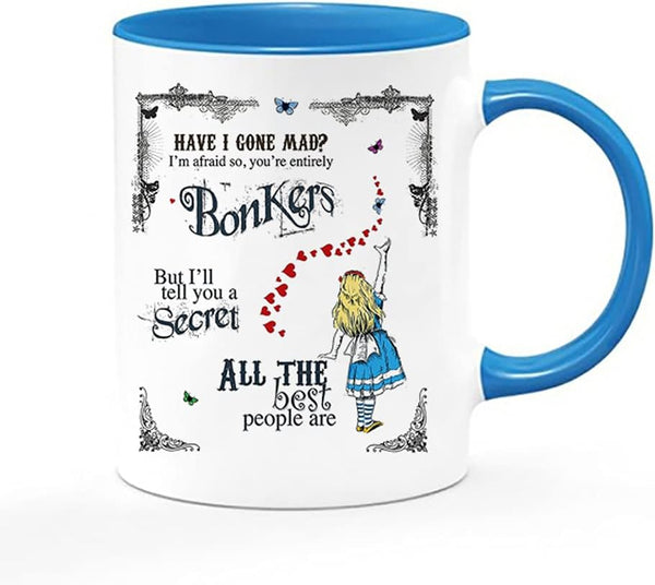 Alice in Wonderland Bonkers Mug