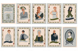 Jane Austen Literary Suits Playing Cards