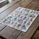 Charles Dickens Characters Sampler Cross Stitch Kit