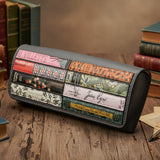 Brontë Sisters Novels Leather Glasses Case