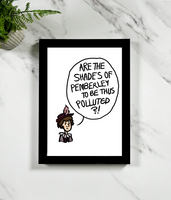 Shades of Pemberley Framed Print