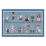 Alice in Wonderland Cross Stitch Kit