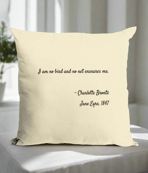 Jane Eyre Quote Cushion