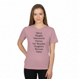 Jane Austen Male Characters T-Shirt
