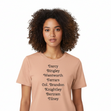 Jane Austen Male Characters T-Shirt