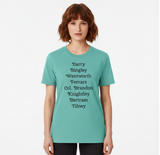 Jane Austen Male Characters T-Shirt