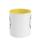 I Am Not Romantic Floral Mug