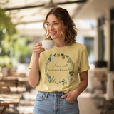 Caroline Bingley All Astonishment! Floral T-Shirt
