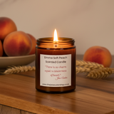 Emma Soft Peach Scented Candle
