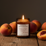 Mansfield Park Peach Scented Candle