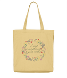 Lady Catherine No Compliments Flower Tote Bag