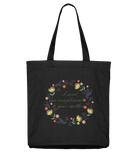 Lady Catherine No Compliments Flower Tote Bag