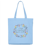 Lady Catherine No Compliments Flower Tote Bag