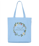 I Am All Astonishment! Floral Tote Bag