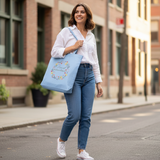 I Am All Astonishment! Flower Tote Bag