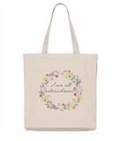 I Am All Astonishment! Flower Tote Bag