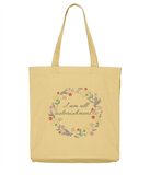 I Am All Astonishment! Flower Tote Bag
