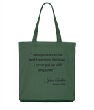 Emma Deserve The Best Tote Bag