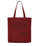 Emma Deserve The Best Tote Bag