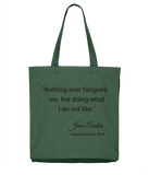 Mansfield Park Nothing Ever Fatigues Tote Bag