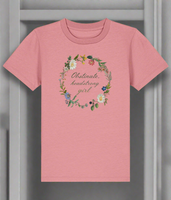 Obstinate Headstrong Girl Floral Childs T-Shirt