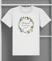 Obstinate Headstrong Girl Floral Childs T-Shirt