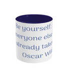 Be Yourself Oscar Wilde Quote Mug