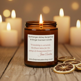 Northanger Abbey Bergamot & Ginger Scented Candle