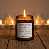 Persuasion Soft Peach, Bergamot & Lemon Scented Candle