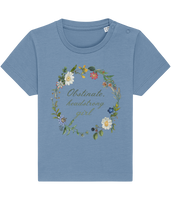 Obstinate Headstrong Girl Floral Baby T-Shirt