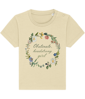 Obstinate Headstrong Girl Floral Baby T-Shirt