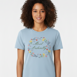 Mr Darcy Most Ardently Flower T-Shirt