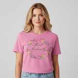Mr Darcy Most Ardently Flower T-Shirt