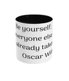 Be Yourself Oscar Wilde Quote Mug