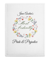 Jane Austen Most Ardently Tea Towel