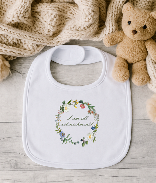 I Am All Astonishment! Baby Bib